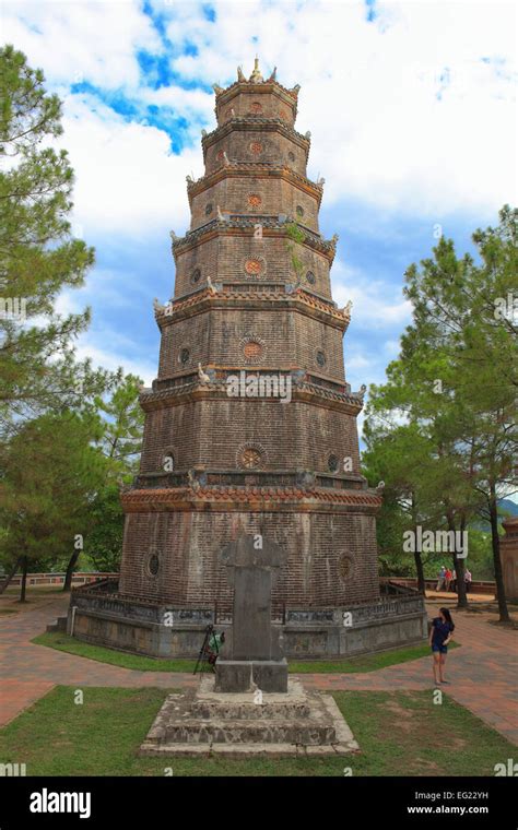 Thien Mu temple, Hue, Vietnam Stock Photo - Alamy