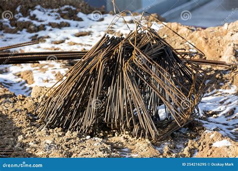 Steel stirrups stock image. Image of house, pattern - 254216295