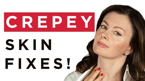 How To Improve Crepey Skin: Best Skincare & Treatments For Crepey Skin | Dr Sam Bunting - YouTube