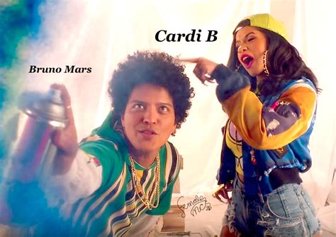 Cardi B feature in “Finesse”remix by Bruno Mars | Female MC's