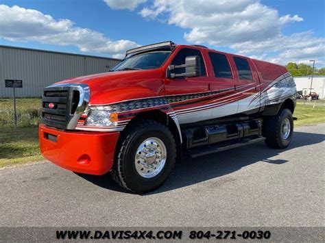 2004 Ford F650 6 Door Custom Stretch Super Truck Diesel Loaded