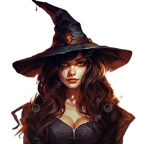 Halloween Day Witch With Transparent Background, Halloween Day, Witch ...