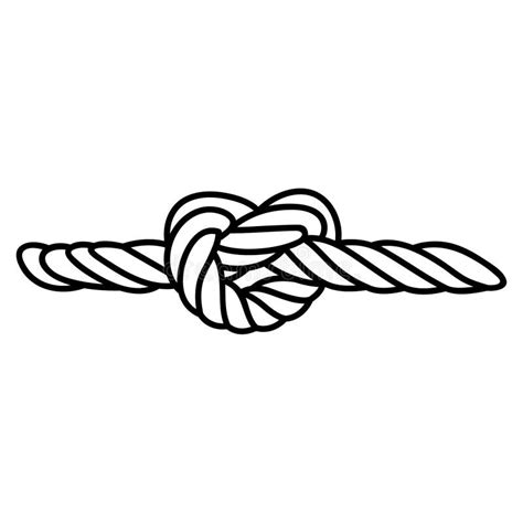 Rope Knot Vector, Hand Drawn, Vector, Eps, Logo, Icon, Crafteroks ...