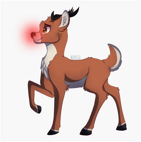 Cute Rudolph The Red Nosed Reindeer Clipart Rudolph the red nose ...