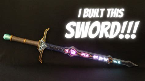 Building an EPIC fantasy sword!!! - YouTube