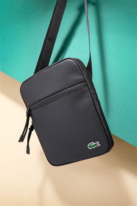 Watch out men! This Lacoste reporter bag completes your casual outfit perfectly | Sling bag men ...