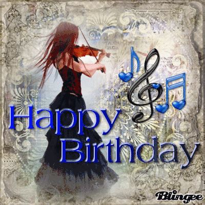 Happy Birthday Music Friend Picture #136291689 | Blingee.com