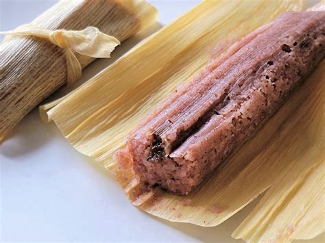 Sweet Tamales with Figs and Red Corn Masa – Breadtopia