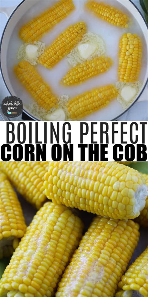 Boiling Corn (Fresh or Frozen) - Whole Lotta Yum | Recipe | Cooking ...