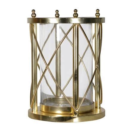 Contemporary Gold Hurricane Vase /Candle Holder | Gold hurricane candle holder, Hurricane vase ...