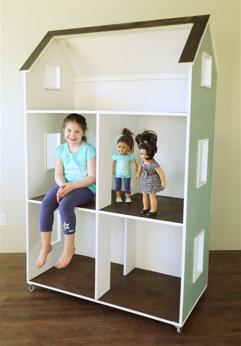 Ana White | Three Story American Girl or 18" Dollhouse - DIY Projects