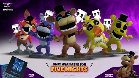 Youtooz's FIVE NIGHTS AT FREDDY's Collectible Figures Will Terrorize ...