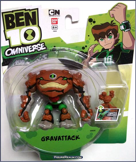 Gravattack - Ben 10 Omniverse - 4" Scale - Bandai Action Figure