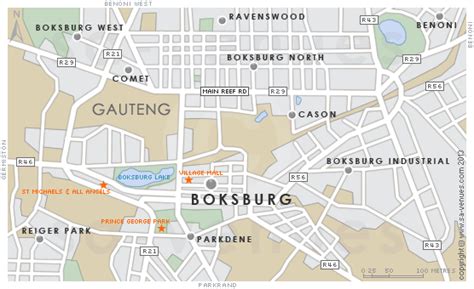 Boksburg Map