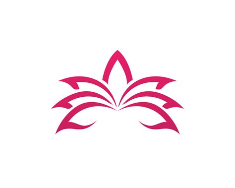 Lotus flower logo and symbols vector template icon 621064 Vector Art at ...