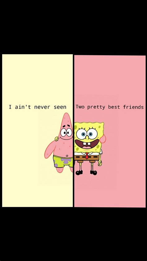 Spongebob And Patrick Best Friends Wallpaper