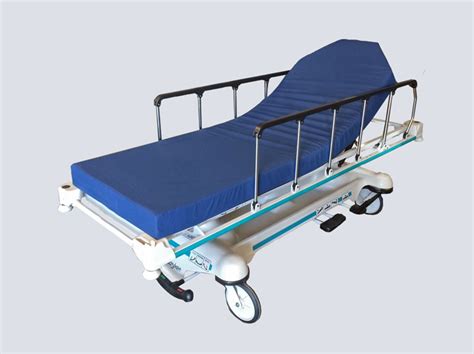 Gurney - Stryker 721 Hospital Style (Teal Blue) - A-1 Medical Integration