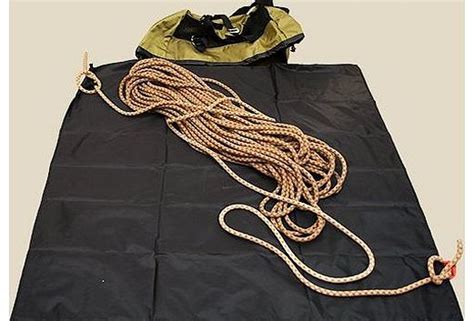 Psychi Rock Climbing Rope Bag with Ground Sheet Buckles and Carry ...