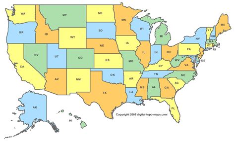 United States Map Quiz Timed