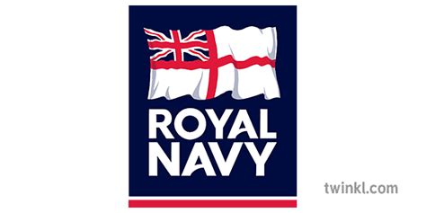 Royal Navy Logo Illustration - Twinkl