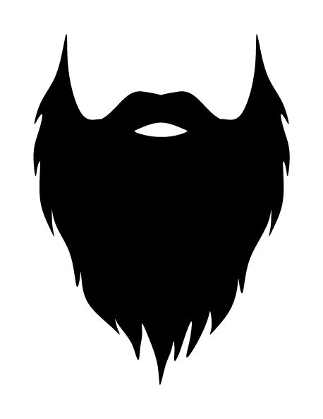 Beard clipart beard outline, Beard beard outline Transparent FREE for download on WebStockReview ...