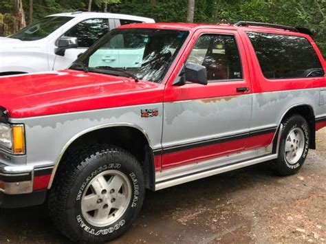 1990 Chevy S10 Blazer 4x4 - $3600 (Orting) | Cars & Trucks For Sale | Seattle, WA | Shoppok