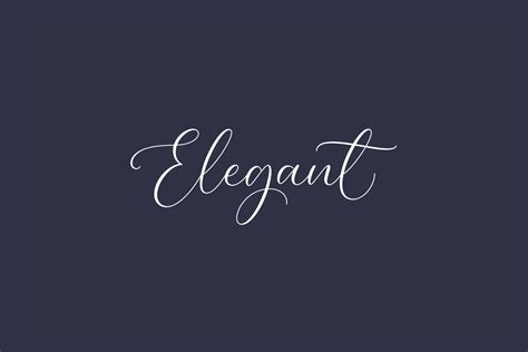 Elegant | Fonts Shmonts