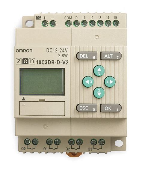 OMRON, 12 to 24V AC/DC, 30 A Amps, Programmable Relay - 2REP4|ZEN ...