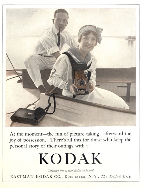 Vintage Advertising: Kodak Cameras from 1901-1965 | The Saturday ...