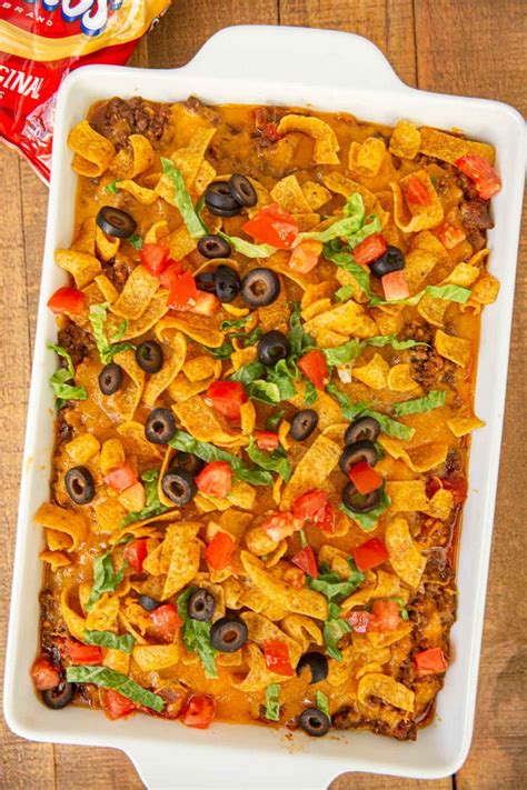 Taco Casserole is an easy, quick weeknight dinner with tons of Mexican ...