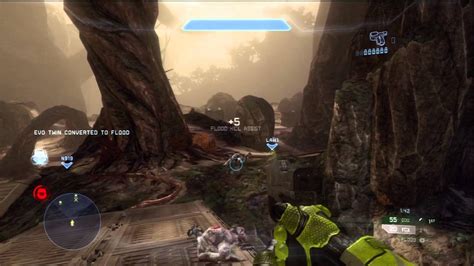 First Game of Flood Mode in Halo 4 - Killtacular - YouTube