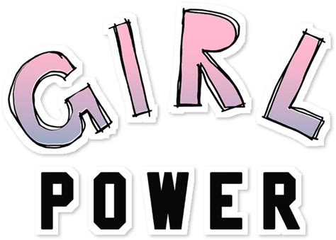 Girl Power Logo Png Transparent Image