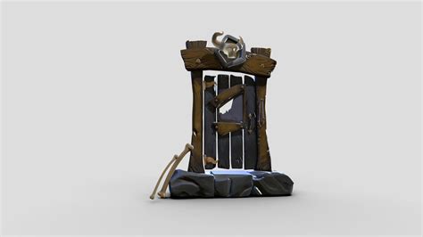 Stylized portal door - Download Free 3D model by baselma [b326384] - Sketchfab