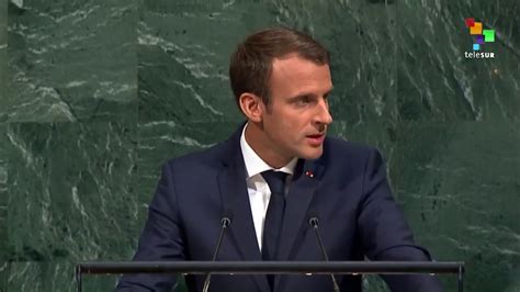 UN Speeches: French President Emmanuel Macron - YouTube