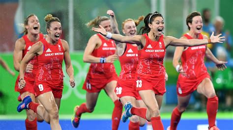 Olympics Rio 2016: Great Britain women win historic hockey gold - Rio 2016 - Field Hockey ...