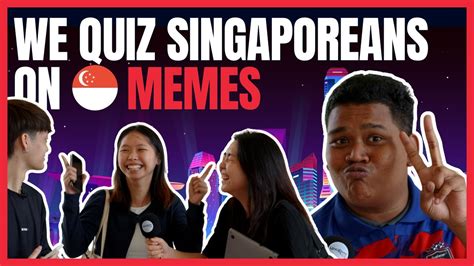 How Much Do Singaporeans Know About Singapore Memes? | Uncover65 Asks ...