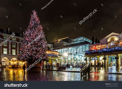 Christmas Lights 2016 Covent Garden London Stock Photo 517102384 | Shutterstock