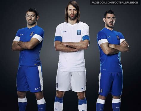 Greece 2013/14 Nike Home and Away Jerseys - FOOTBALL FASHION | World ...