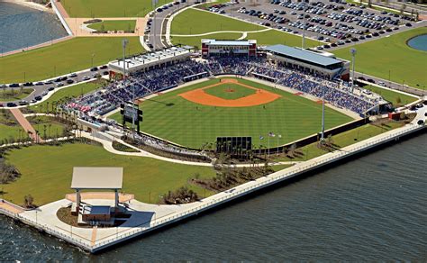 Pensacola Bayfront Stadium in Pensacola, Florida, home of the Blue ...