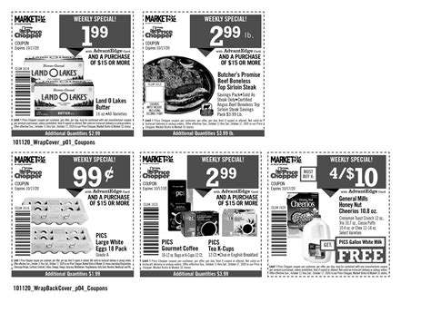 Printable Coupons - Price Chopper - Market 32