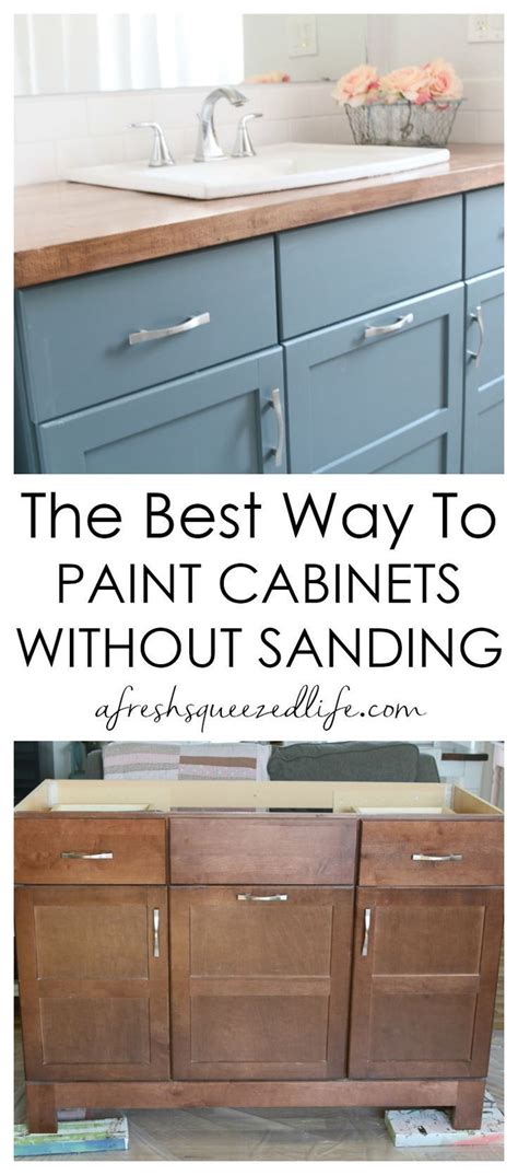 How To Paint Cabinets Without Sanding Video – Warehouse of Ideas