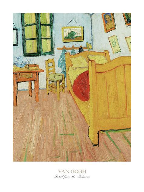 Vincent Van Gogh Bedroom Arles 1888 Art Exhibition Print Poster Digital ...