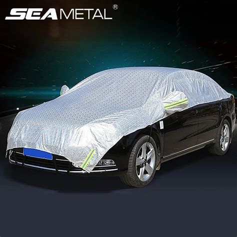 Car Covers Waterproof Sun Proof Shade Reflective Strip Outdoor Dust ...