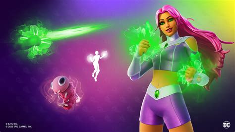 Teen Titans’ Starfire Bolts into Fortnite