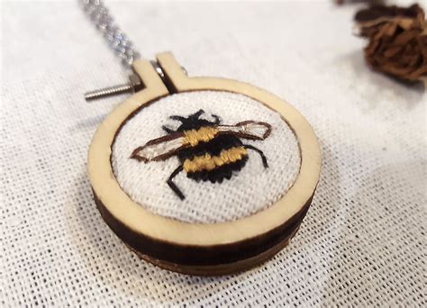 Bee necklace on Behance