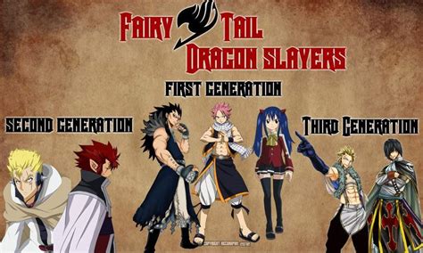 A Fourth Generation Dragon Slayer | Fairy Tail Amino