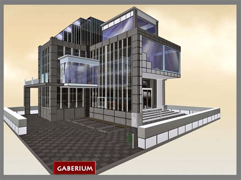 Second Life Marketplace - GABERIUM Prefab Office Building Prefab ...