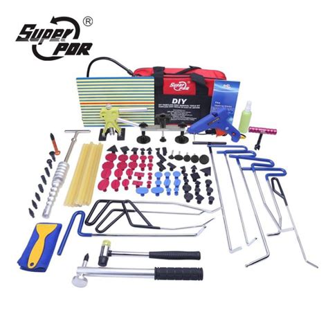 Super PDR Dent Repair Tools Pdr Light Professional Hook Rods Dent Removal Tool Kit Manufacturers ...