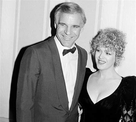 Steve Martin and Bernadette Peters, 1970s. : r/OldSchoolCelebs