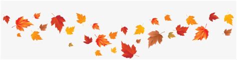 Fall Leaves Banner Clip Art Transparent PNG - 4587x1177 - Free Download on NicePNG